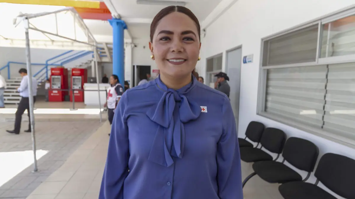 Luz Virginia Cortés Osornio, regidora que preside la Comisión de Salud Pública en el Ayuntamiento. Foto César Ortiz